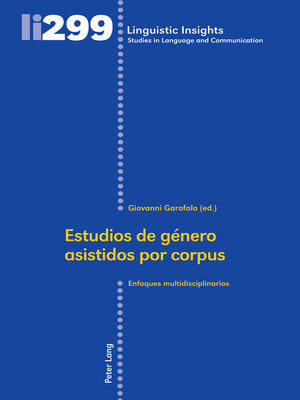 cover image of Estudios de género asistidos por corpus